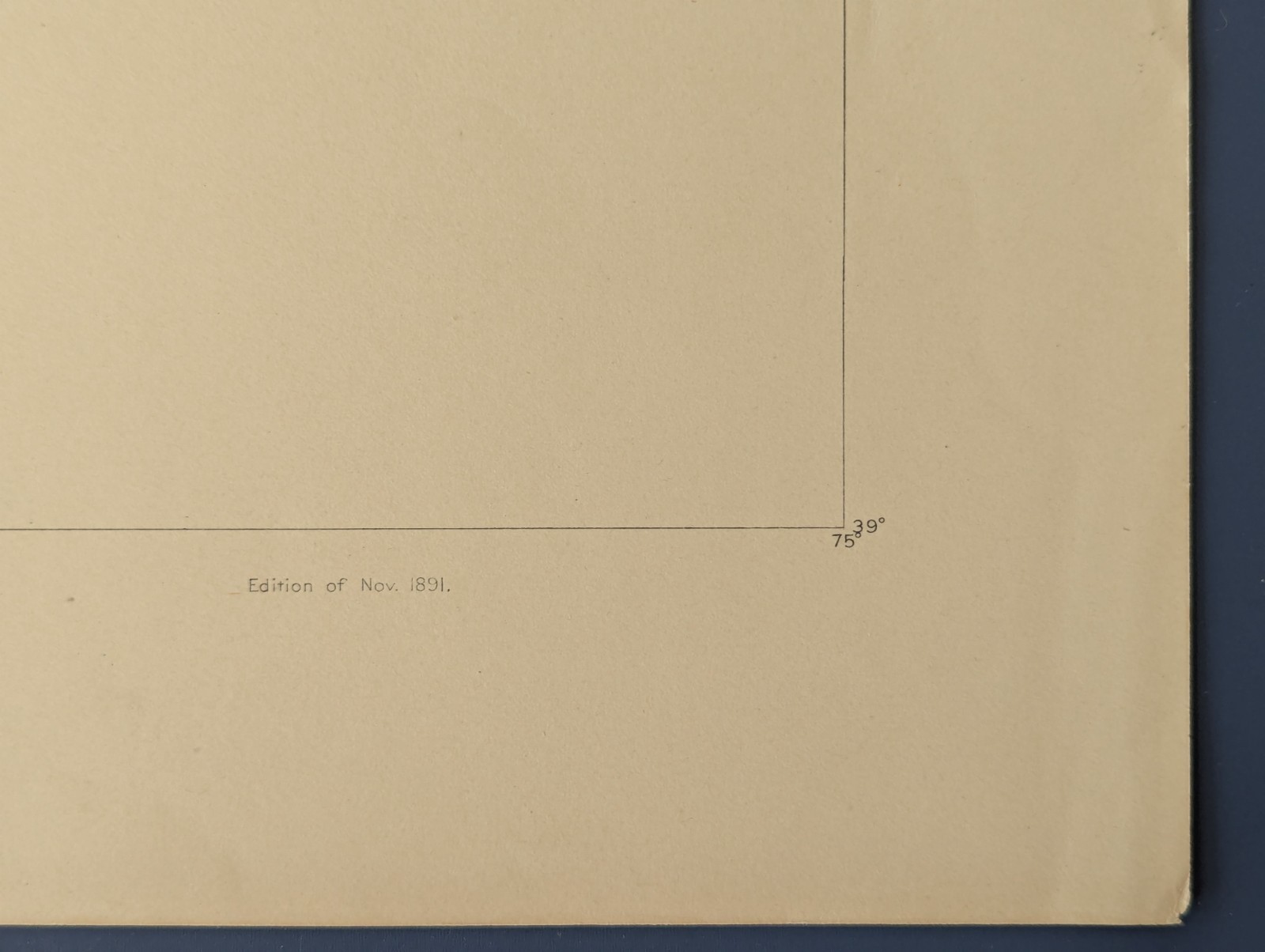 Maurice River Cove Cumberland County New Jersey Delaware Bay 1891 USGS Topo Map