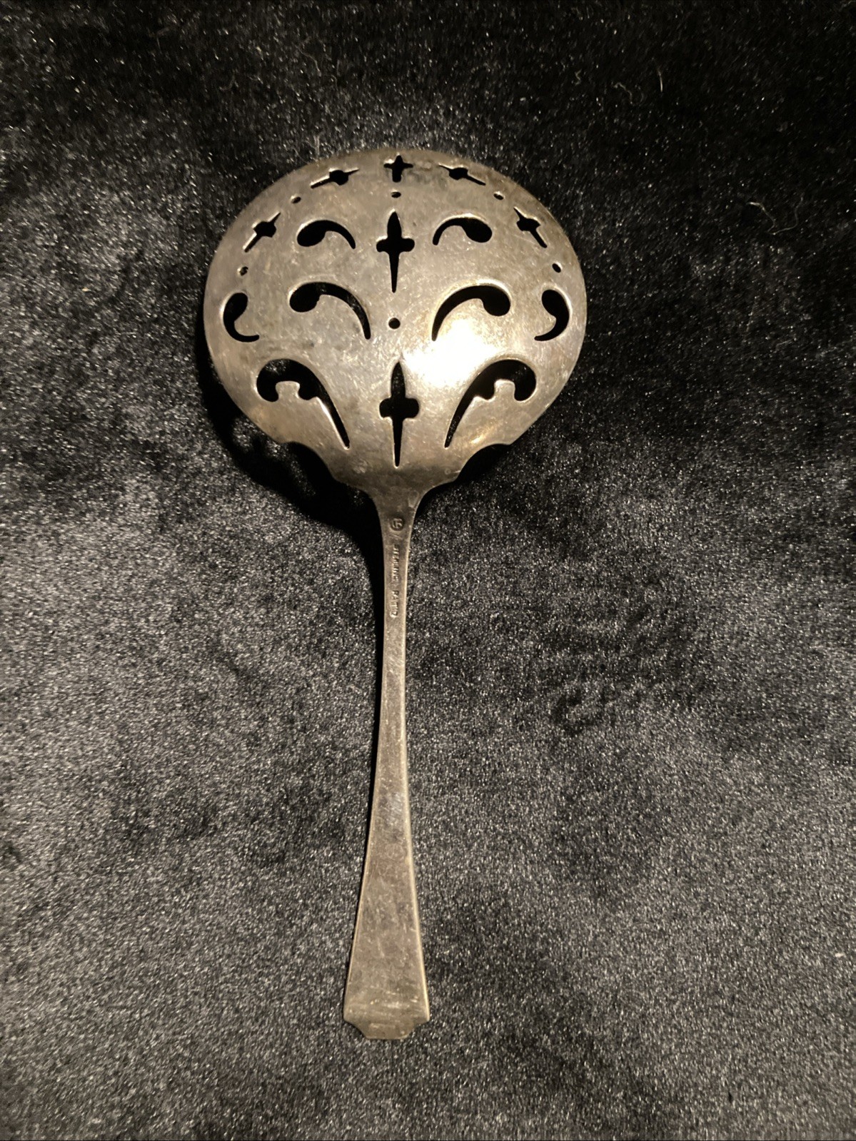 Durgin Fairfax Sterling Silver Pierced Bon Bon Candy Nut Server