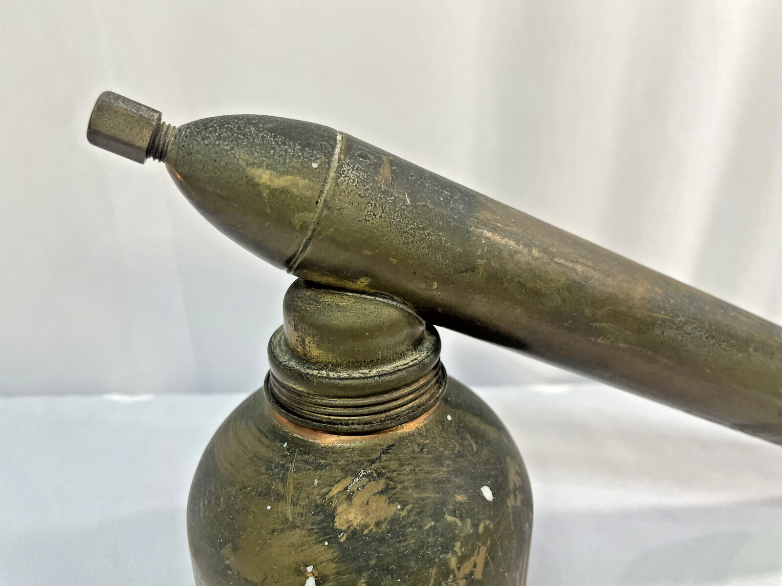 Antique – DB Smith Co. BLIZZARD continuous Bug sprayer Utica NY Copper Tank