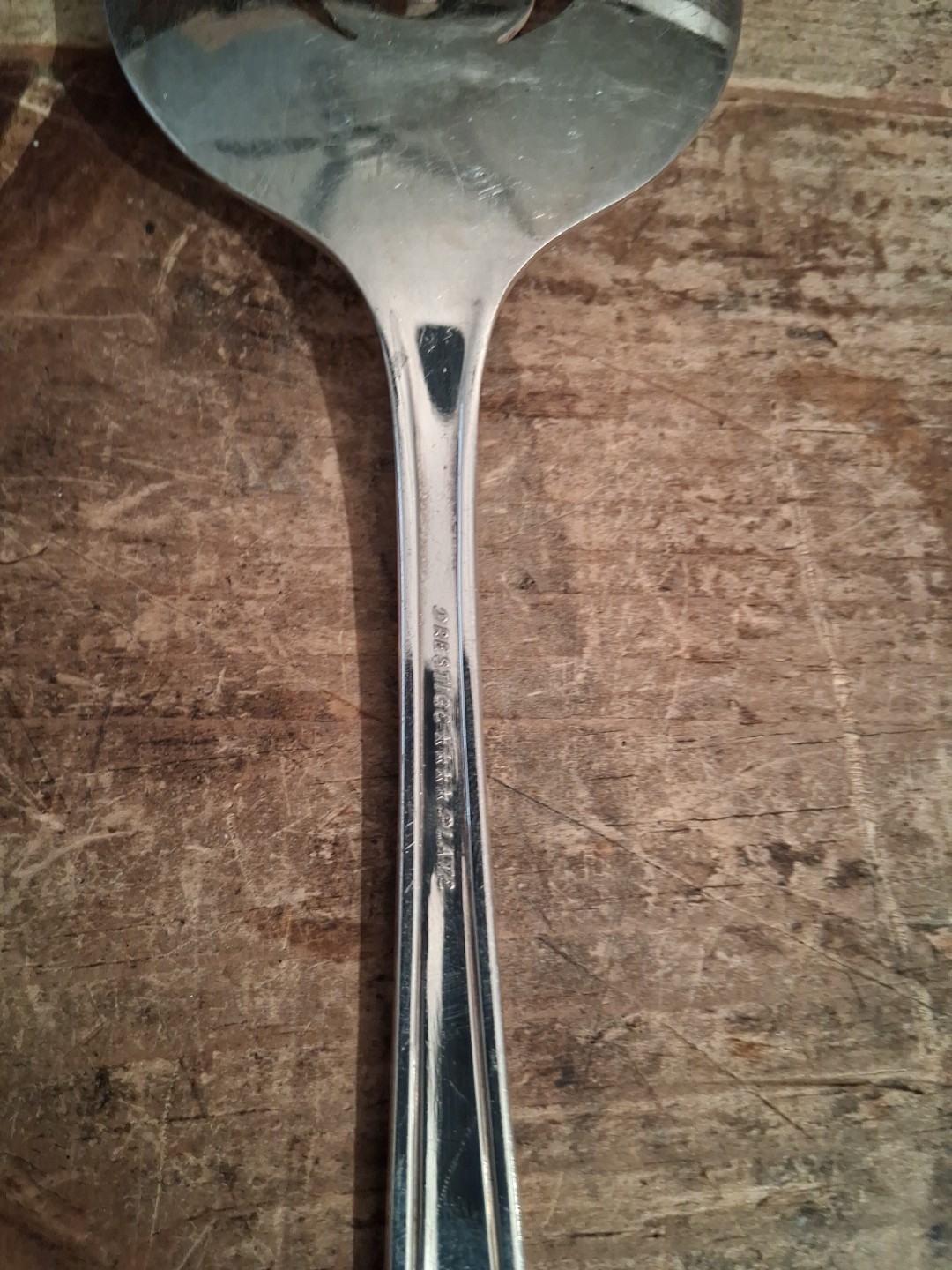 Oneida Prestige Silverplate Pie Server Longchamps Chaumont 1935 RARE