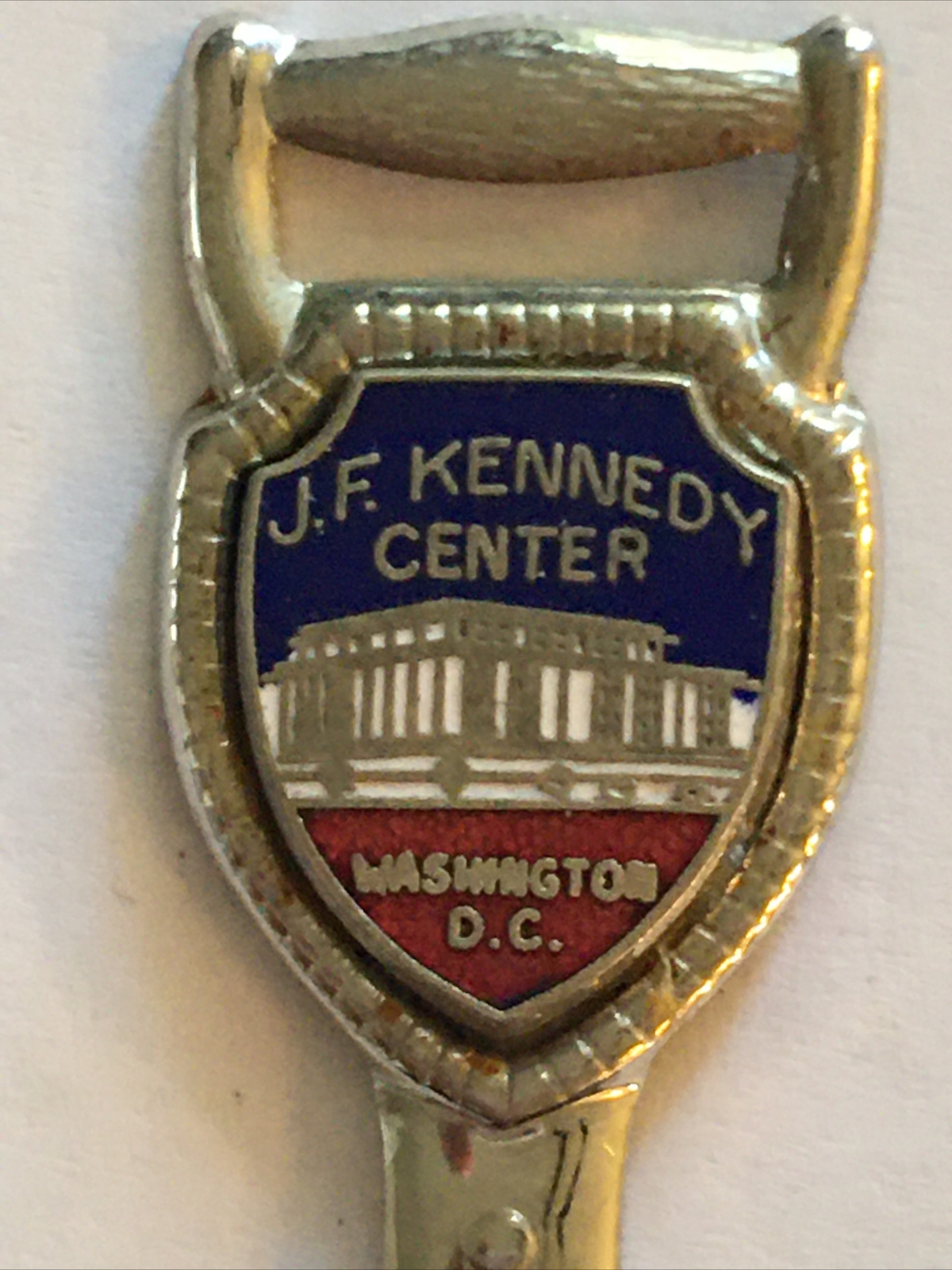 Vintage Souvenir Spoon US Collectible. J.F. Kennedy Center Washington D.C.