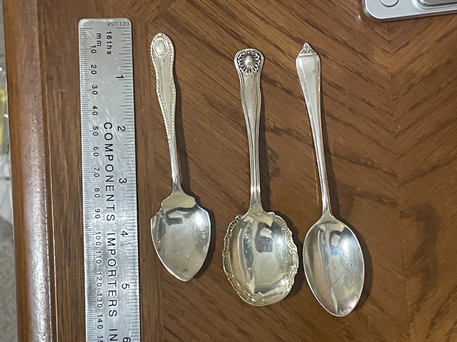 Levi & Salaman Birmingham Francis Howard Sheffield Sterling Silver Spoons 34g