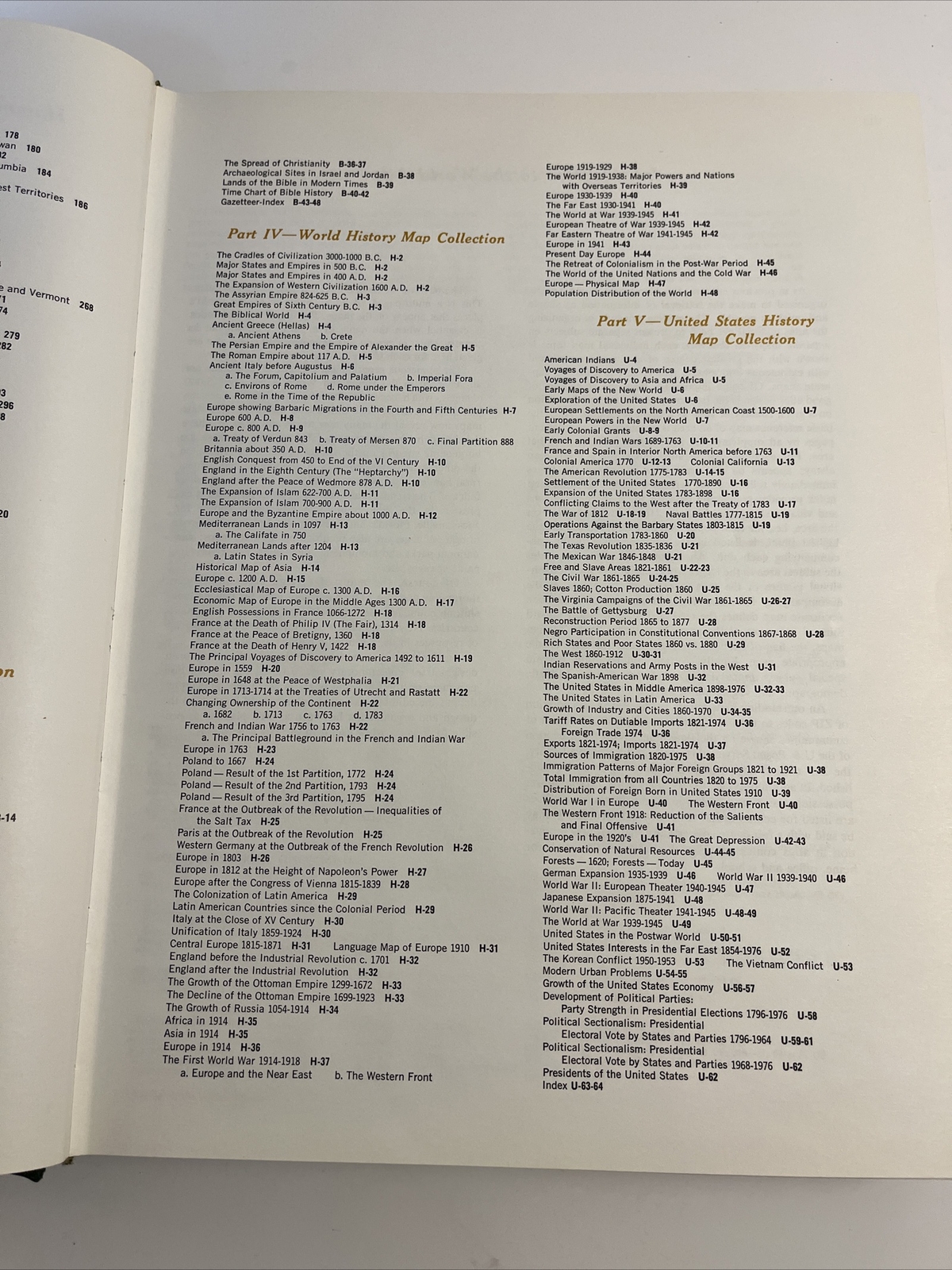 Hammond Medallion World Atlas 1983