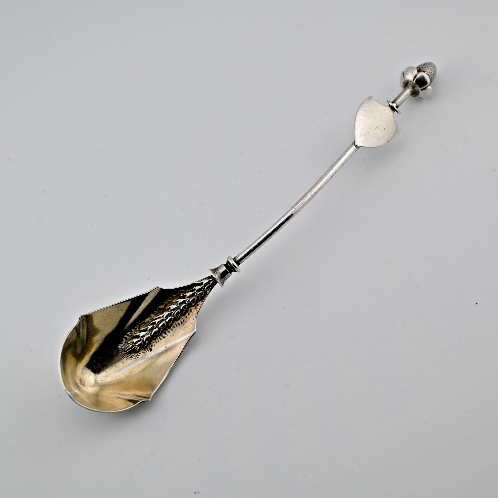 Early Sterling Silver Gorham Serving Ladle c1860s–1870s ornamental ~No Mono