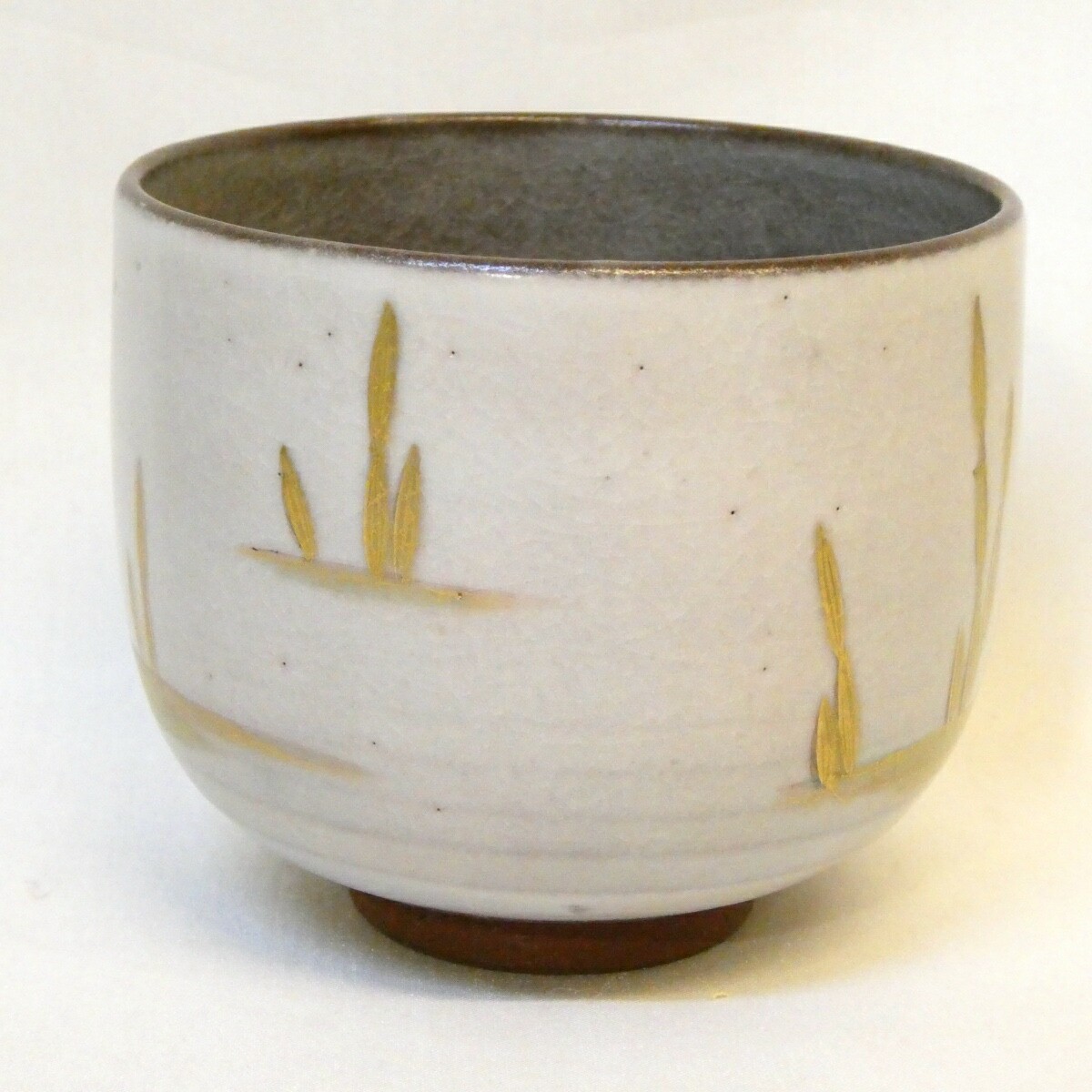 Japanese Kyo Ware Tea Bowl Sugita Shohei Rabbit Zodiac-CW1197