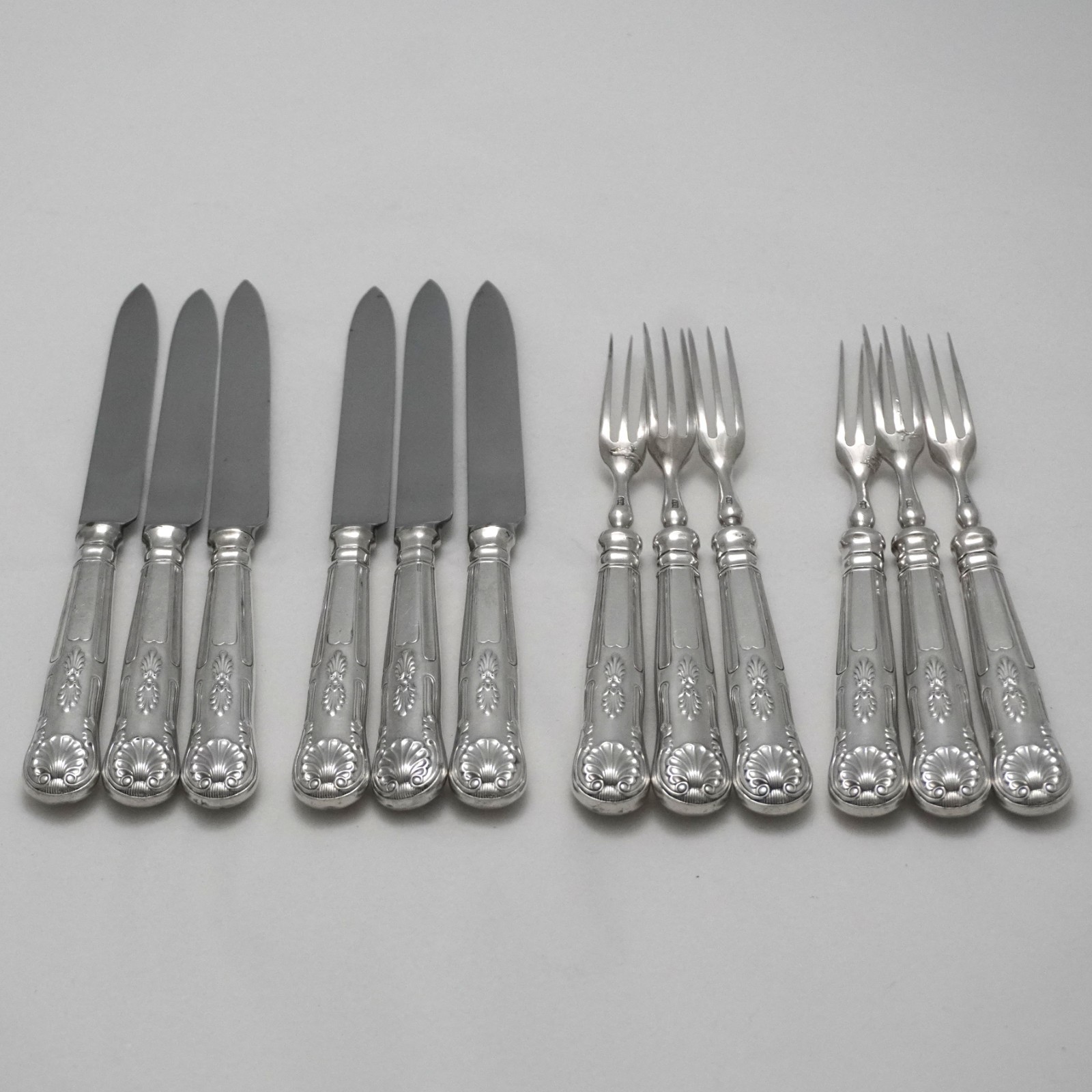 KINGS Design Mappin & Webb Silver Service Cutlery Twelve Piece Afternoon Tea Set