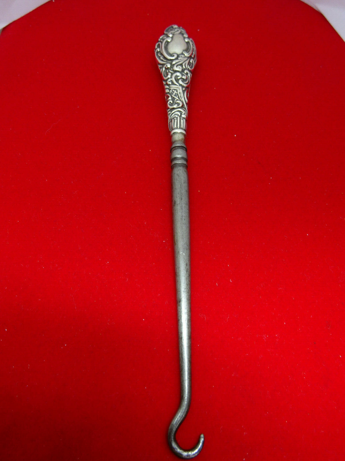 Vintage Gorham Sterling Silver Handle Shoe Button Hook