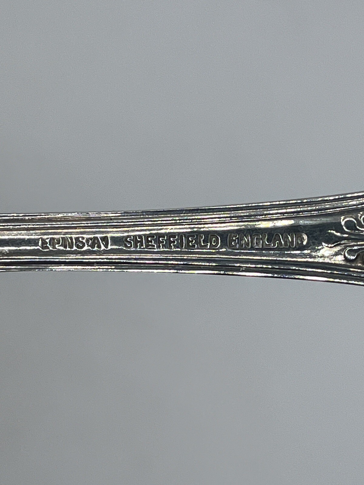 Oneida Extraplate Coin Silver 9” Solid Shell Casserole Spoon