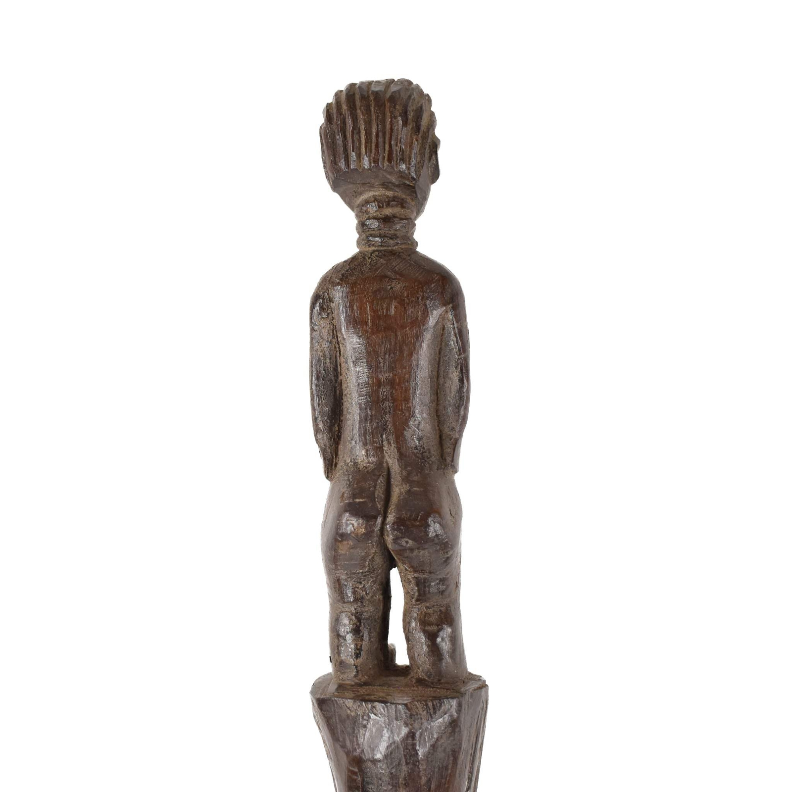 Bete Wood Figural Pounder Pestle Côte d’Ivoire
