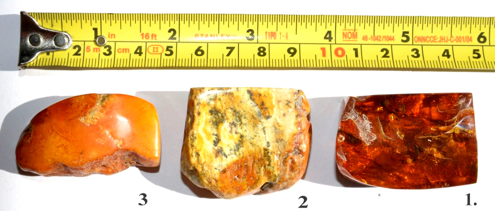RUSSIAN SOVIET BALTIC AMBER BEAD GEMSTONE ROCK STONE PENDANT NECKLACE PIN BROOCH