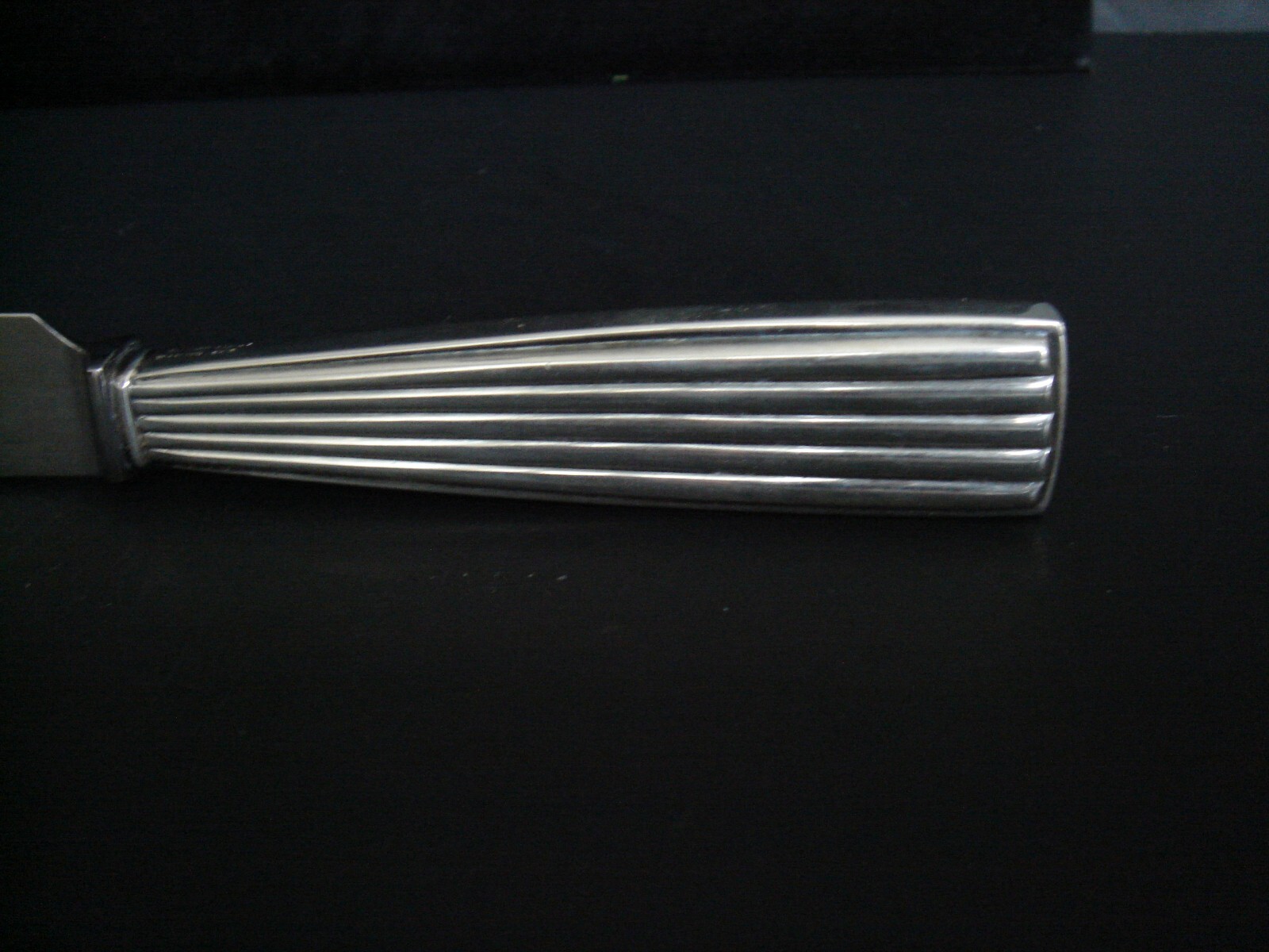 Vintage Buccellati TIBER Sterling Silver Place Knife 9.50 Inch 29 Grams Italy