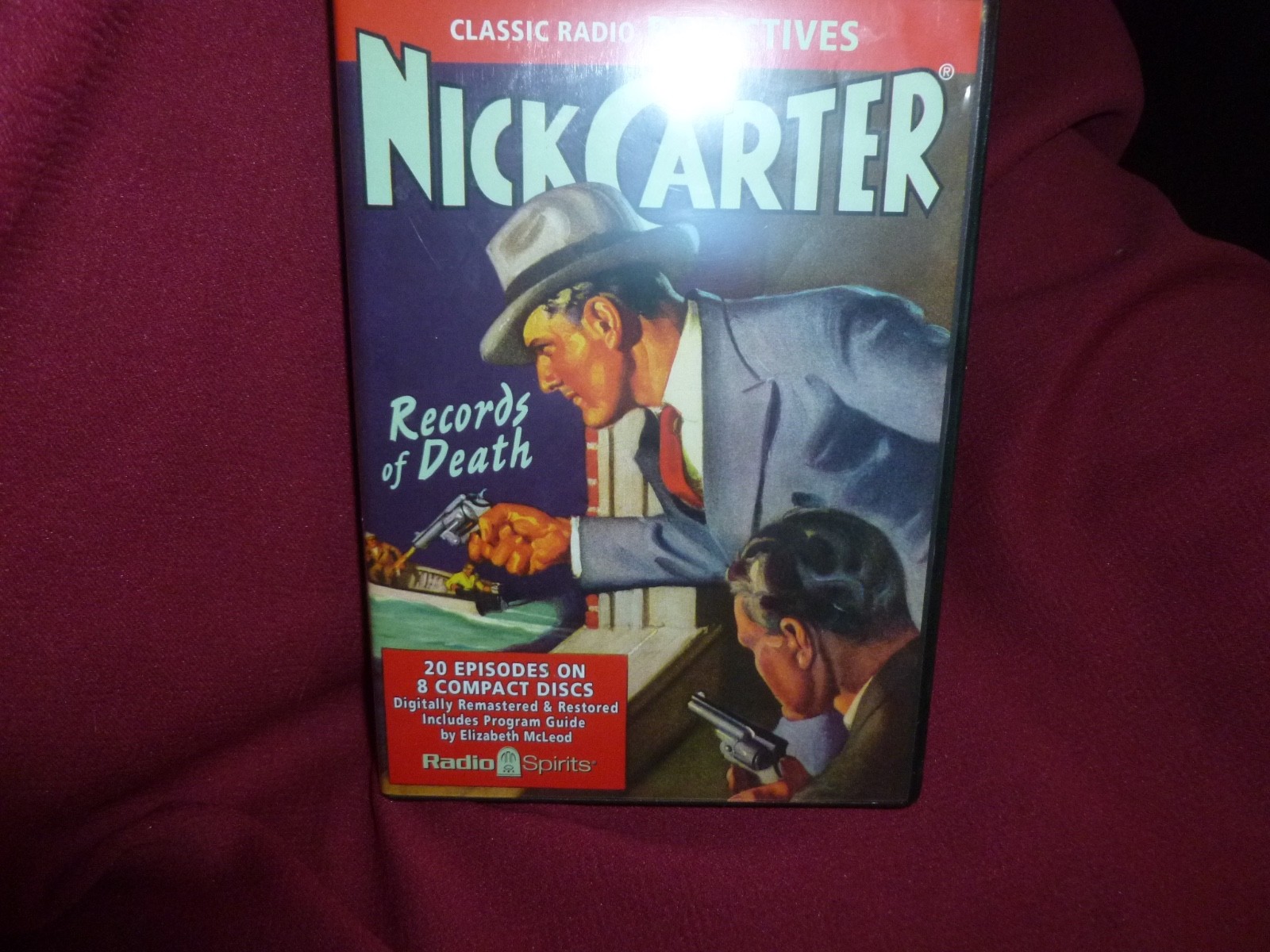 Nick Carter Records Of Death 20 Episodes 8 CD’s