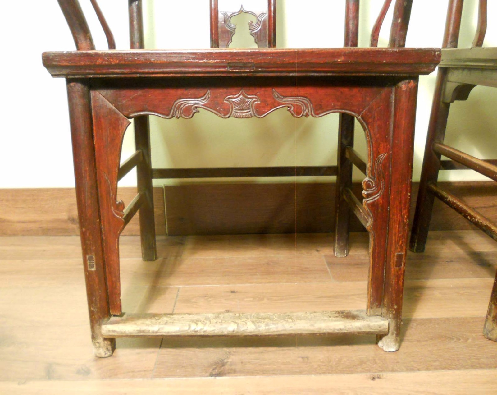 Antique Chinese High Back Arm Chairs (5792) (Pair), Circa 1800-1849