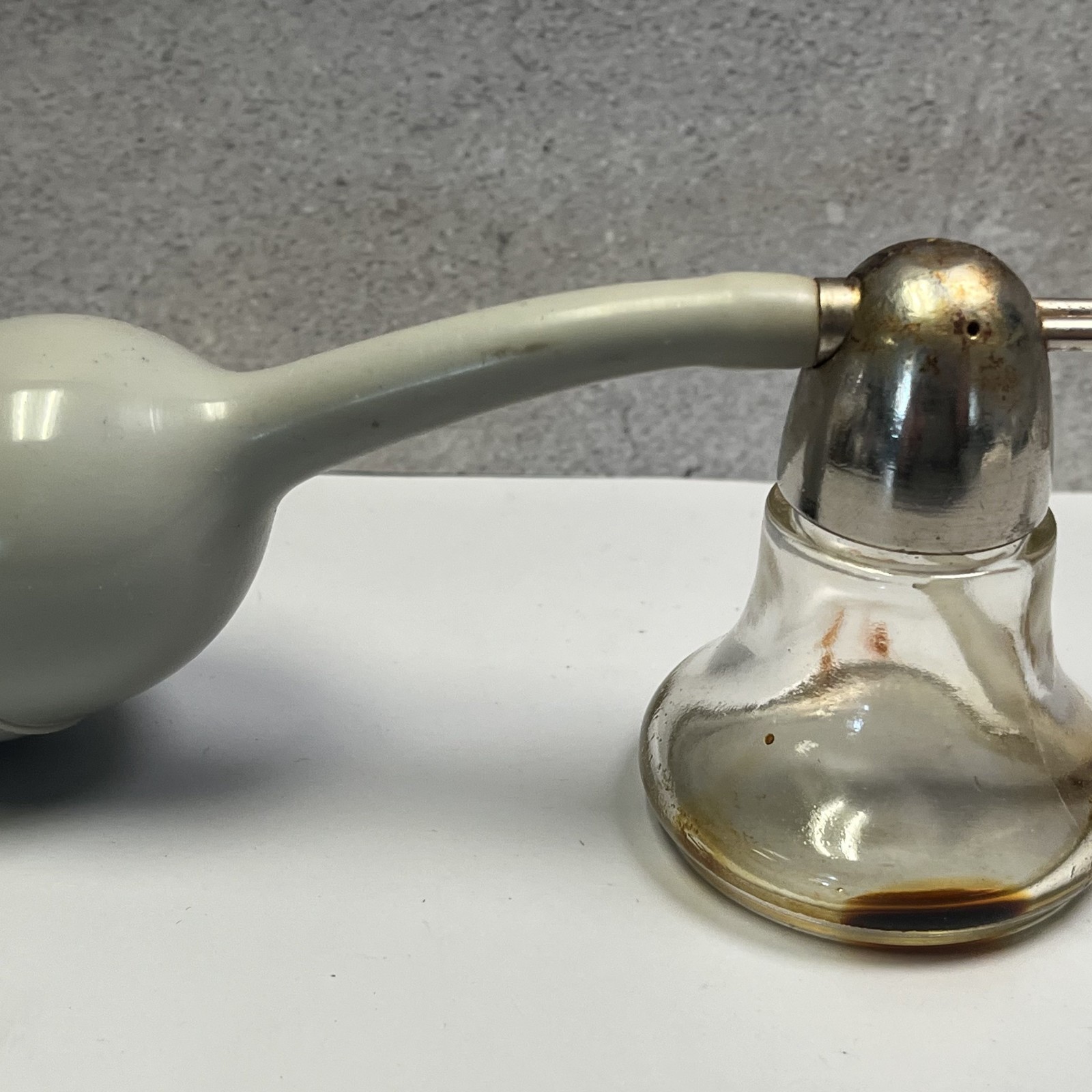 Antique DeVilbiss Medical Atomizer Bottle Sprayer No. 15 with Rubber Bulb Works