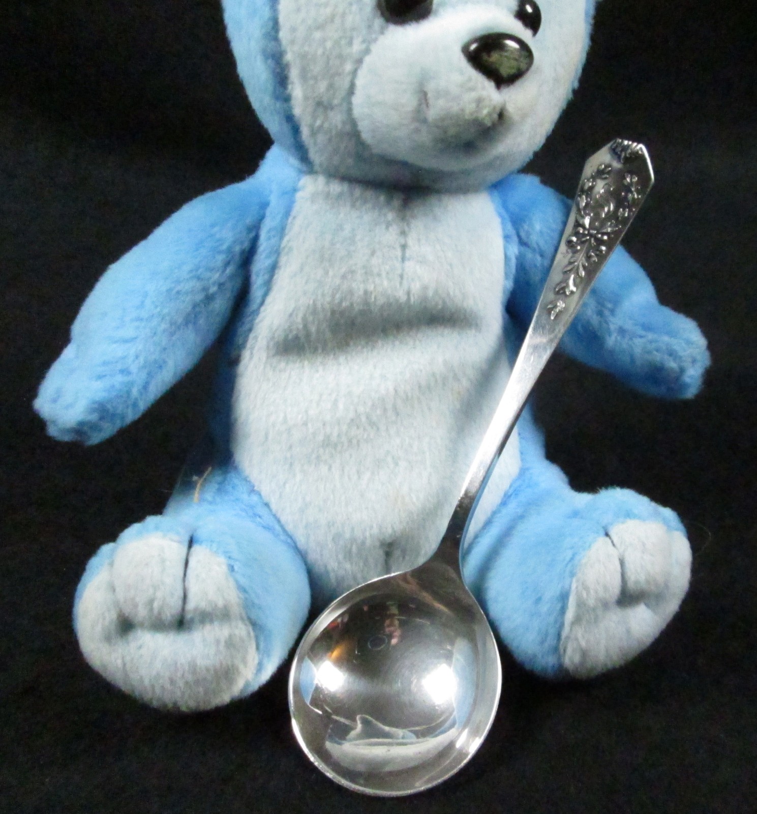 Antique Frank Whiting Solid 925 Sterling Sauce Ladlle, 1908 Madam Jumel Pattern