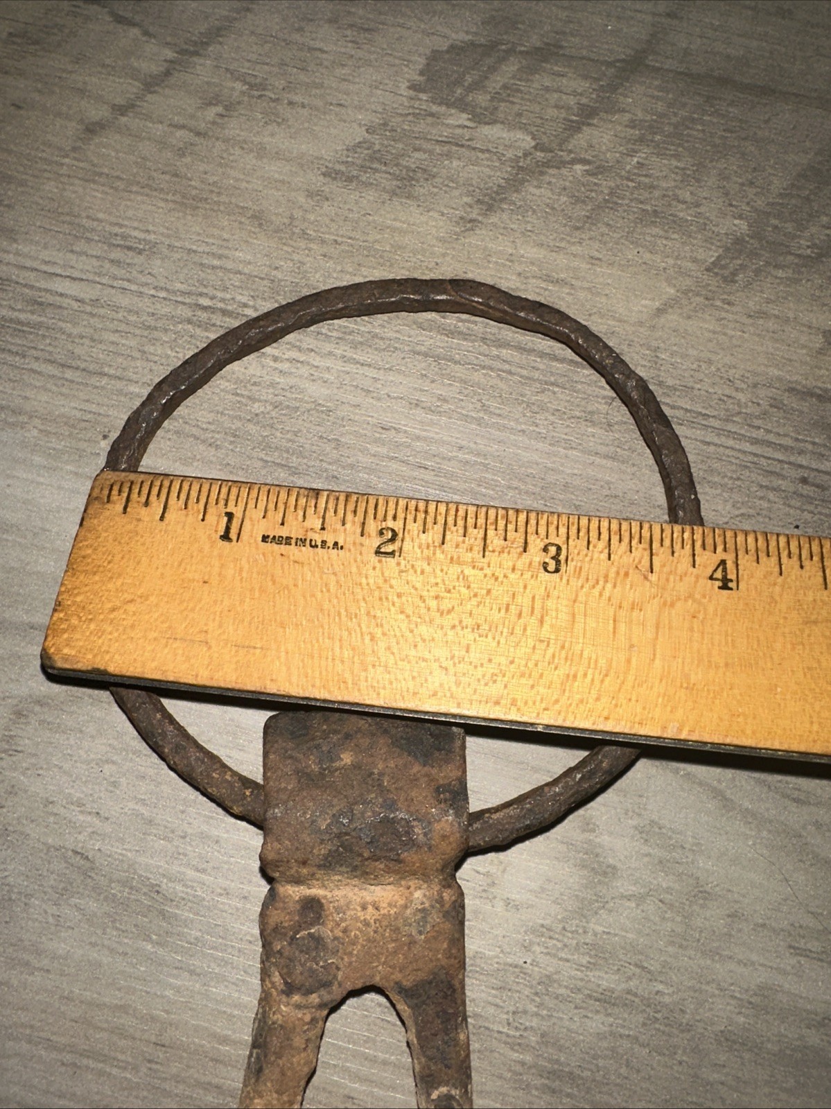 Antique Hand Made Farm Tool, Implement, Unknown Used Rusty Old!!