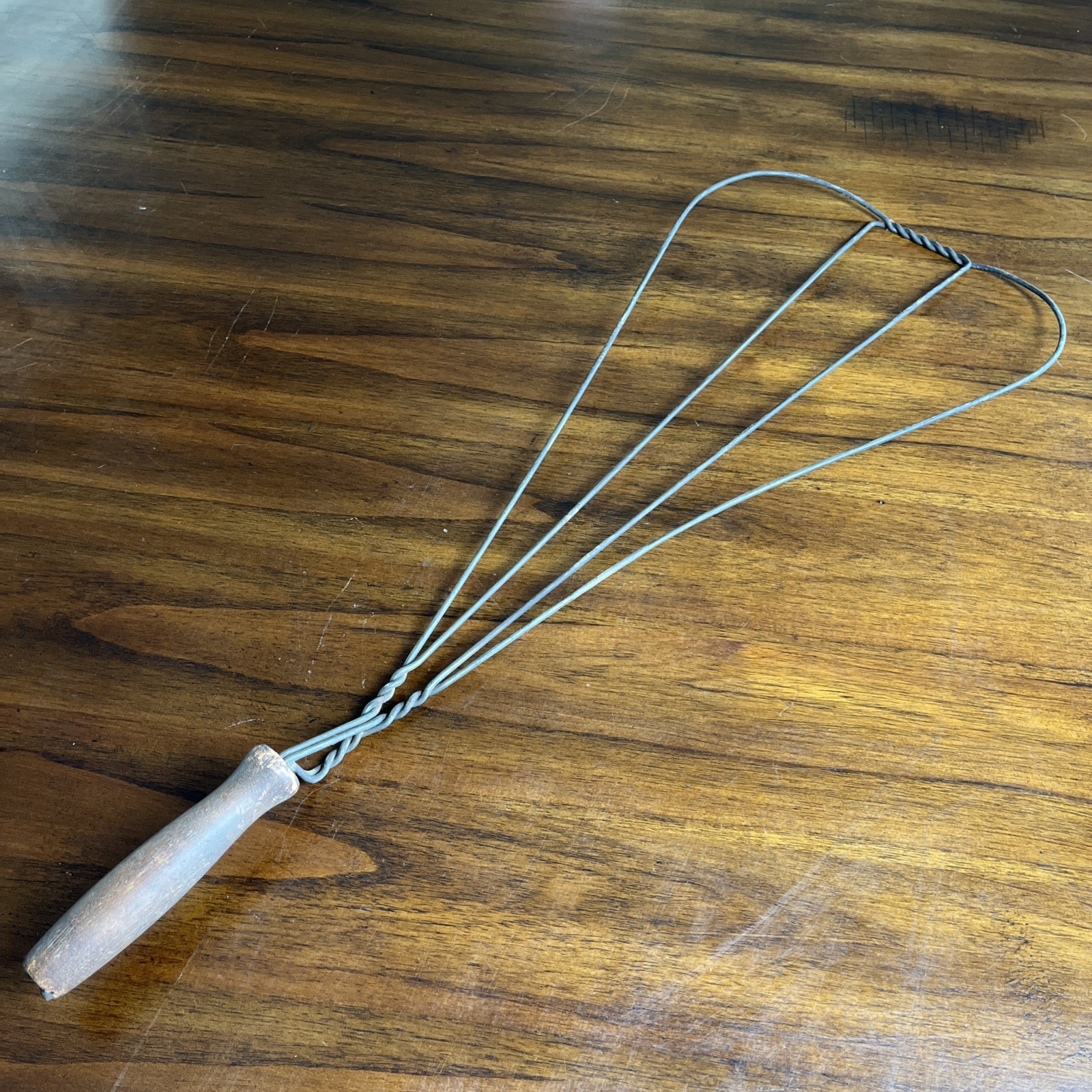 Antique Wire Rug Beater Primitive Cleaner 25″ Farmhouse Country Decor Americana