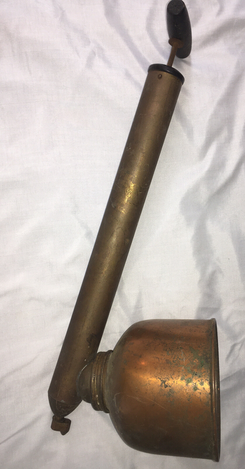 Antique DB Smith Co. BLIZZARD Copper continuous Pump Sprayer. Utica NY, USA.
