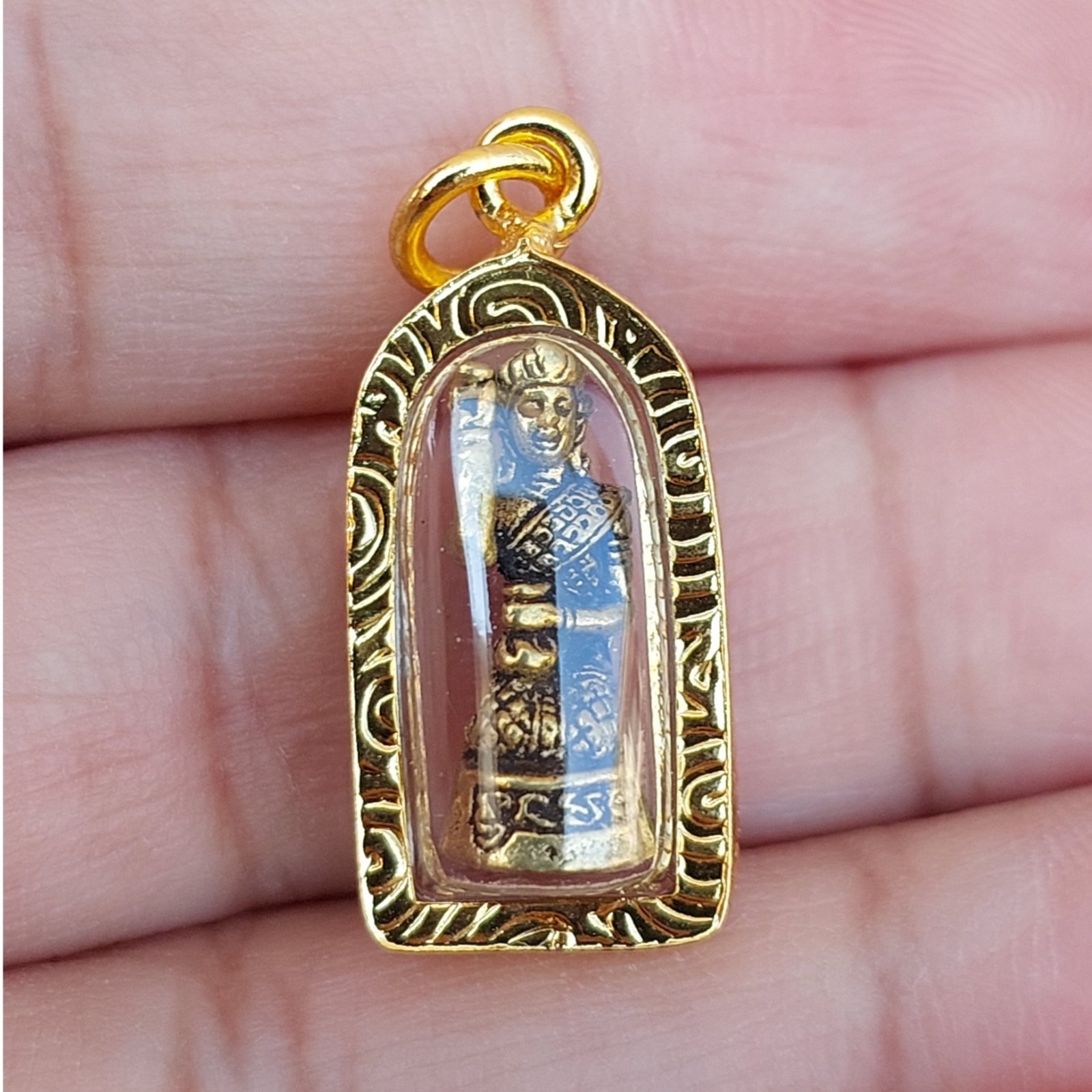 Powerful Nang Kwak Thai Buddha Amulet Bring Money Prosperity Success Holy Charm