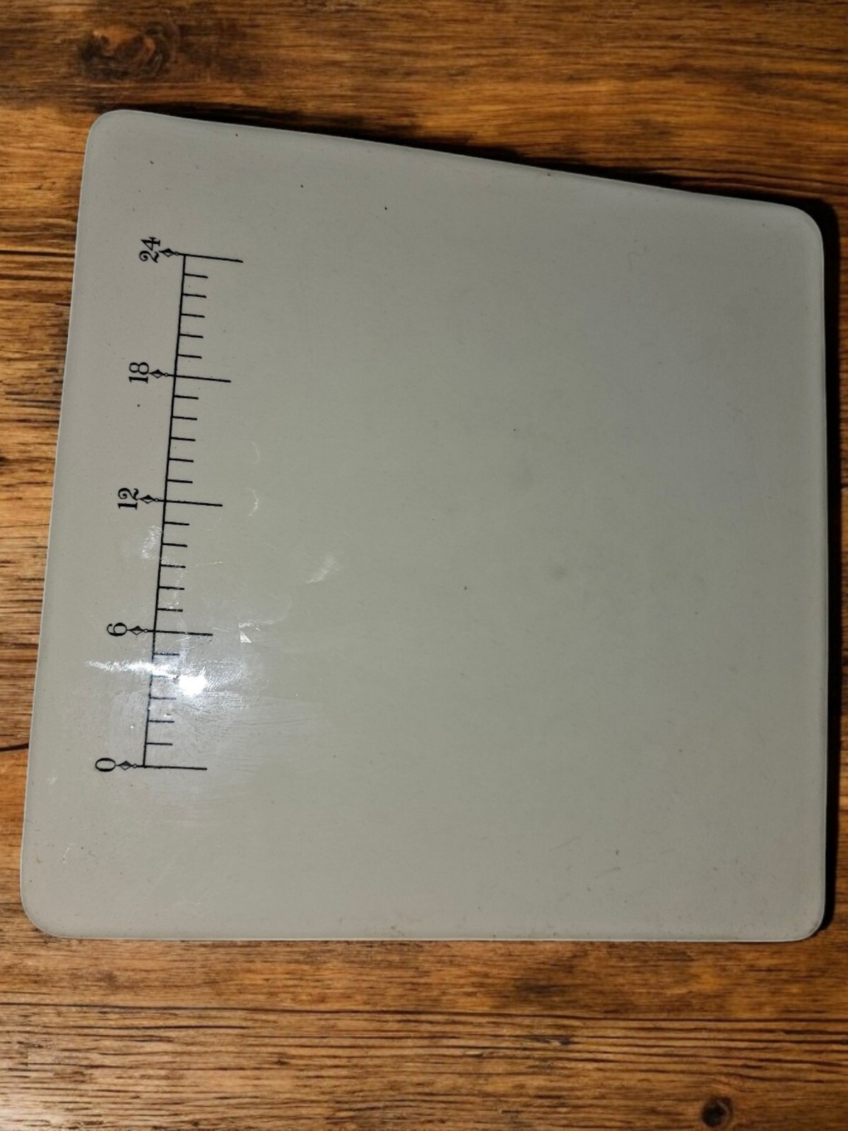 Antique Porcelin Pill Tile Slab Apothacary Druggist Pharmacist Cauldon England