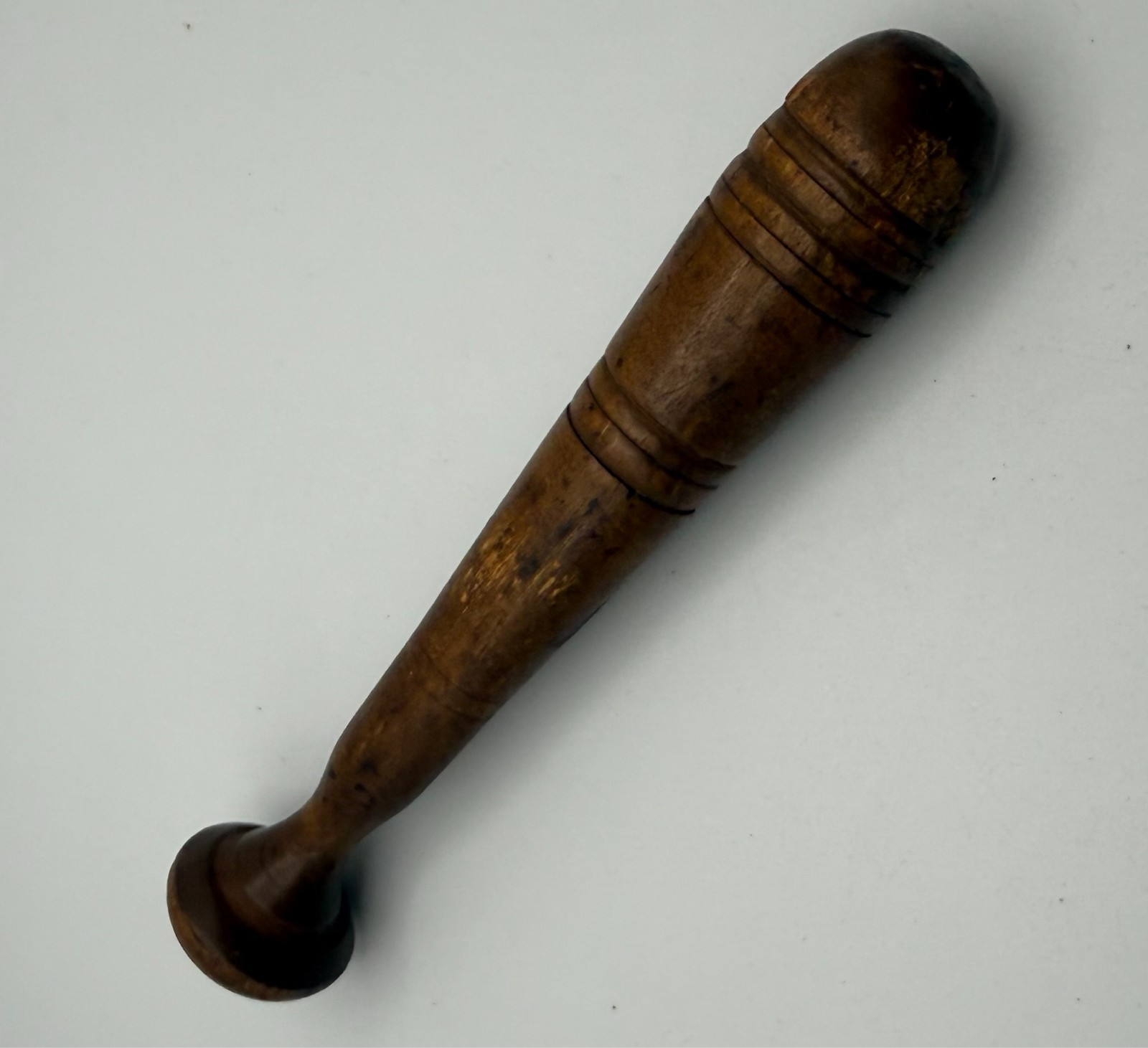 Antique Glove Finger Darner or Vintage Pestle for Mortar 5″ Wood