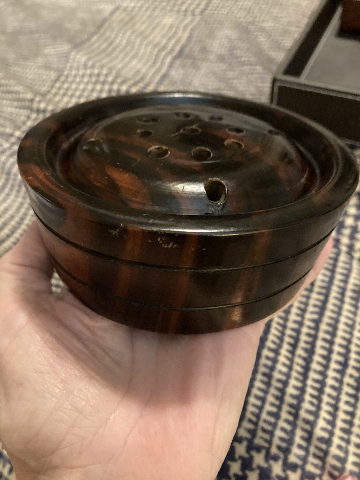 ANTIQUE TREEN – Ebony