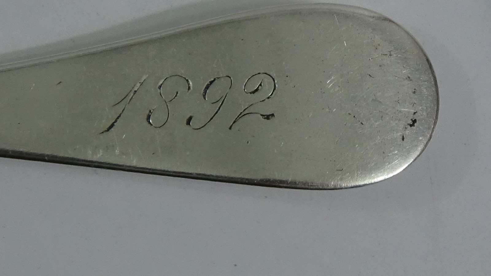 1892 State Normal School Oneonta Sterling Silver Spoon #857