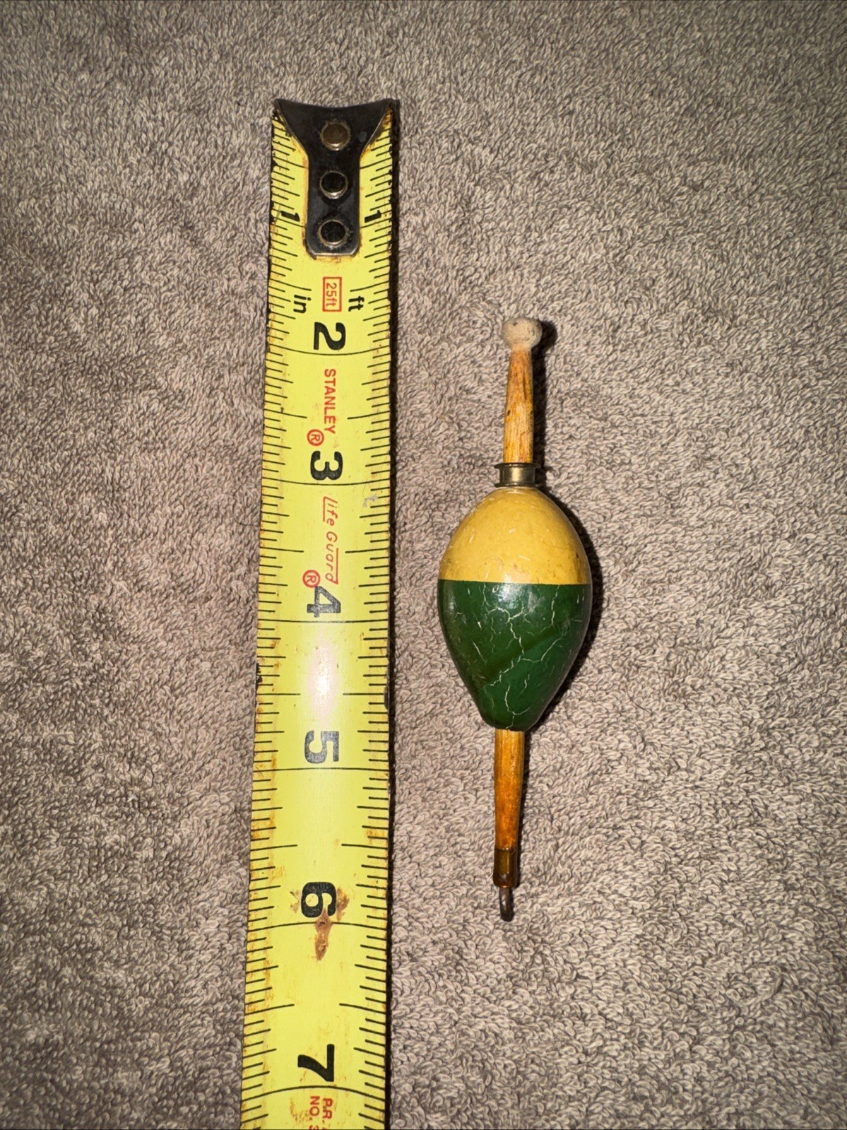 Antique Or Vintage Wood Wooden Fishing Float Bobber. (TS1)