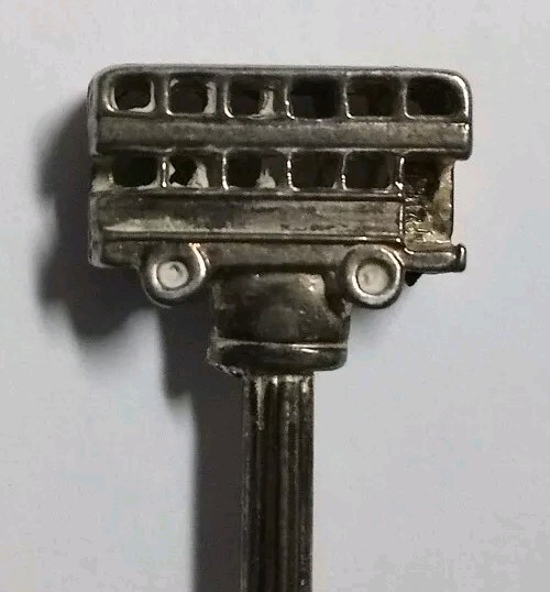 Silver Plated WAPW London Collectors Souvenir Tea Spoon Double Decker Bus