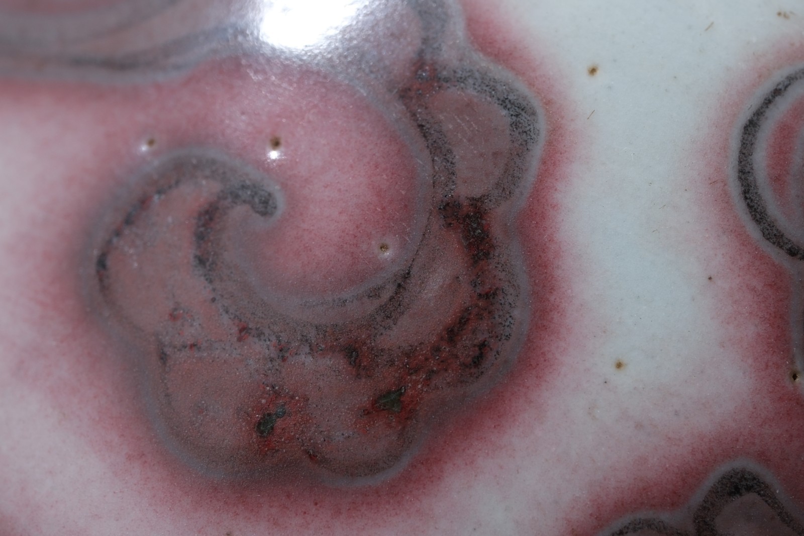0262 Copper-Red Glazed Jar with Cloud and Phoenix Type A