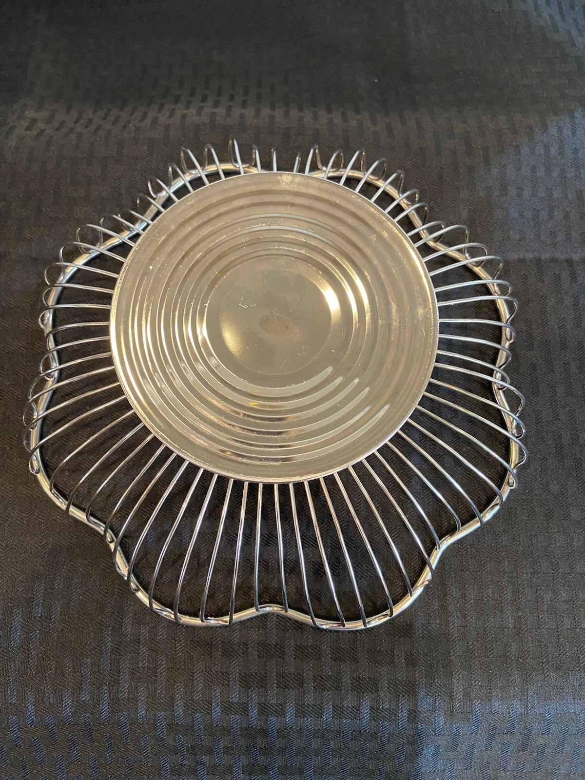 Vintage silver-plated Fruit Or Bread Basket