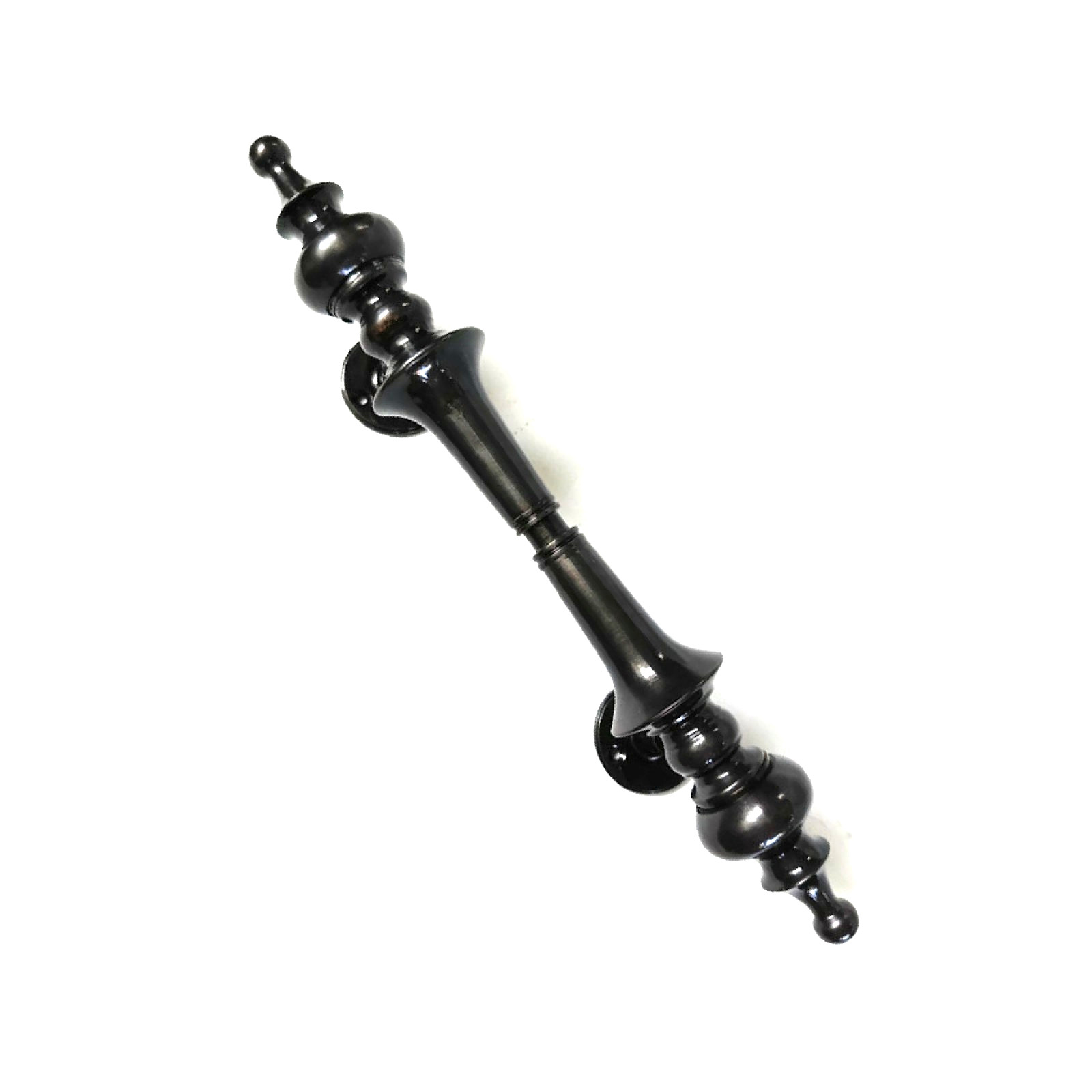 Large SPUN Brass Door Pull Handle – 30cm (12″) Vintage Style Solid Brass GRAB