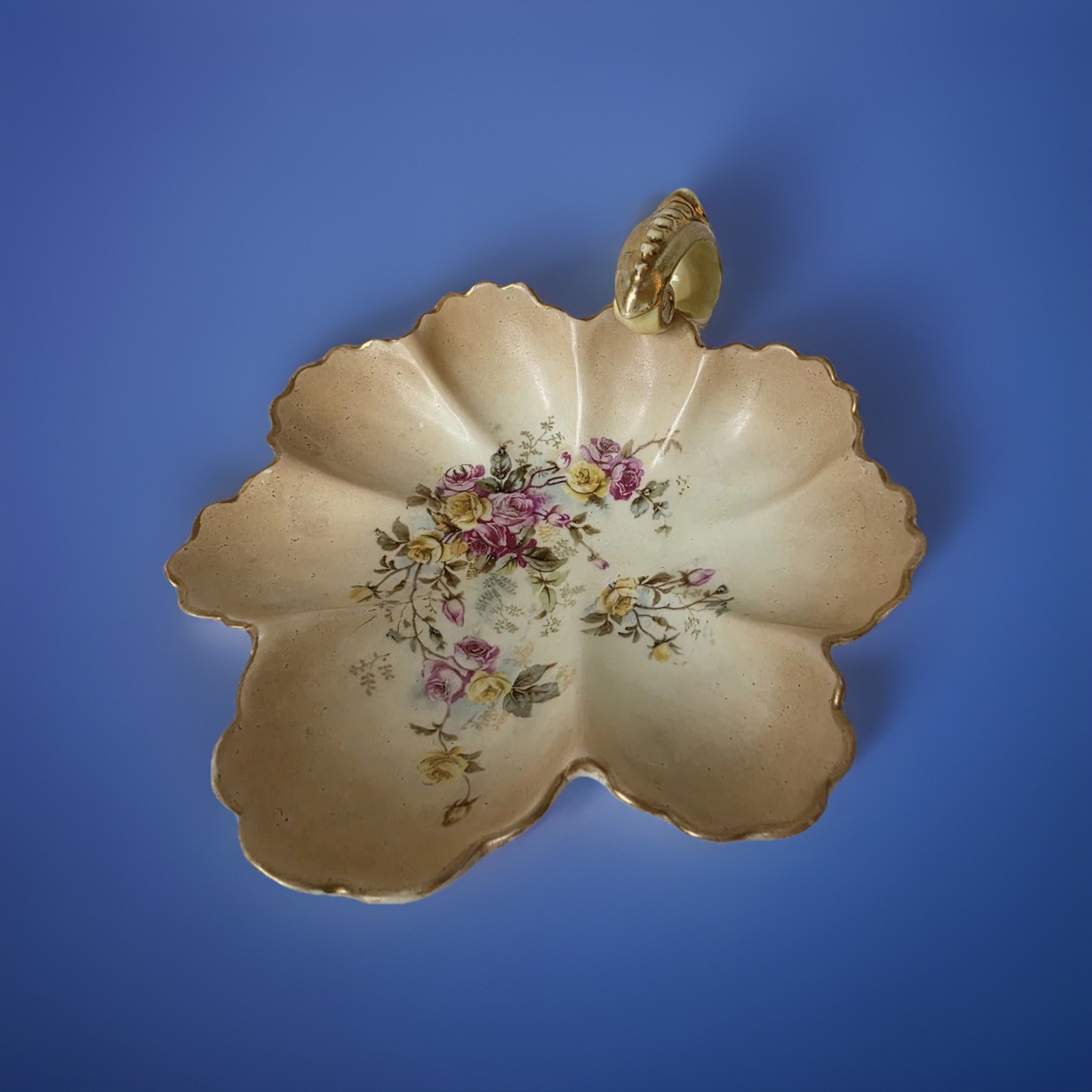 Antique Royal Rudolstadt Prussia Region Germany Trinket Dish,