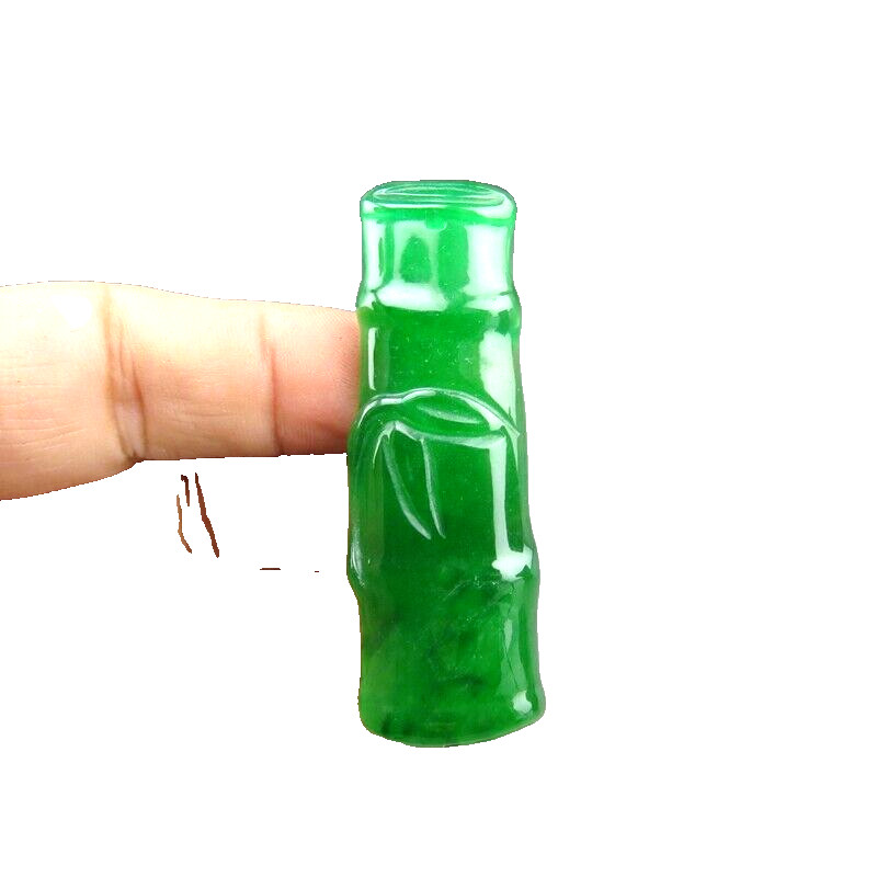 China, jade, collection,Collectibles, jade jadeite,rare bamboo, pendant D296