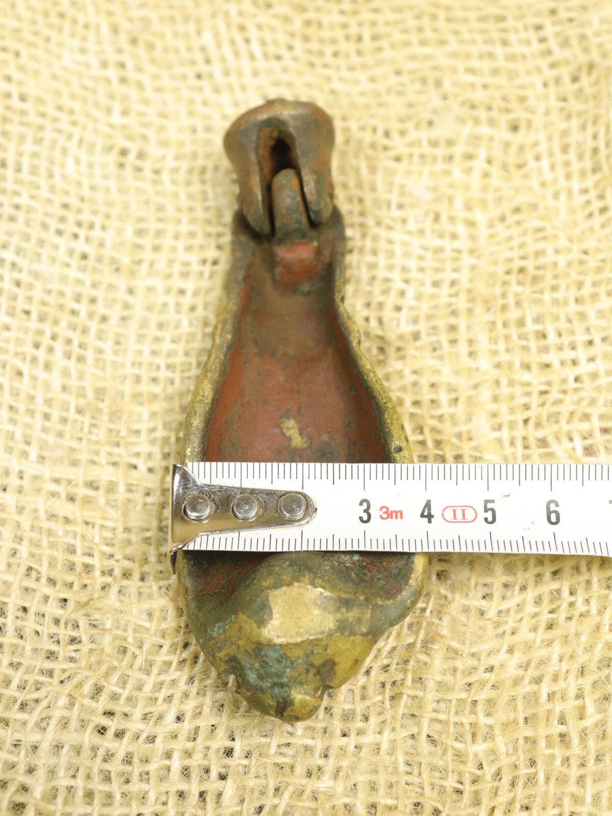 Brass Lady’s Hand Door Knocker Antique Victorian Era Ornate Heavy Hand of Fatima