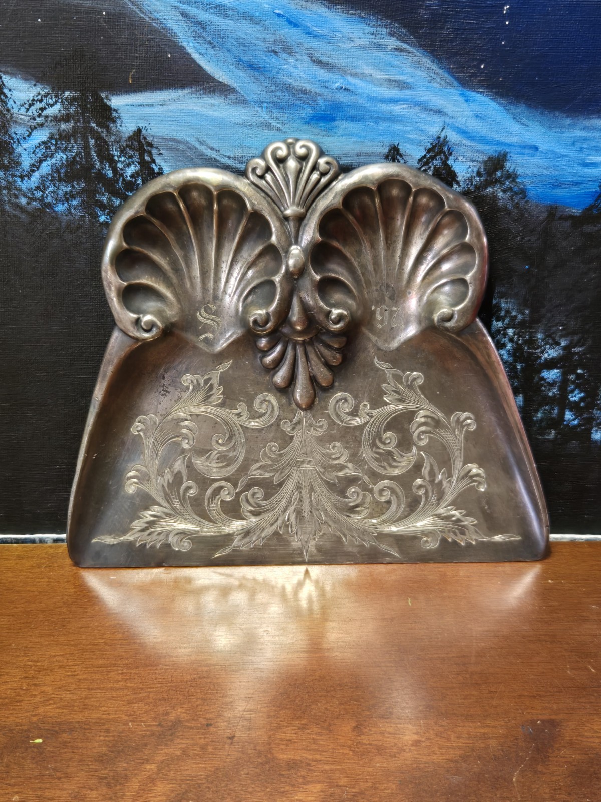Antique Middletown Silverplate Co. Crumble Tray 1897