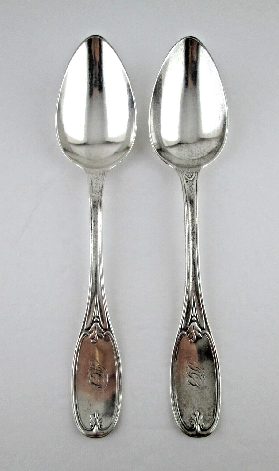 Southern Gregg Hayden & Co. Coin Silver Table Spoons Charleston S C 1850 # 2