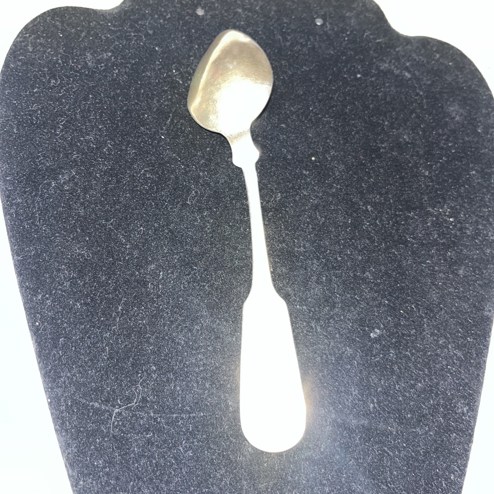 Monogrammed Coin Silver Tea Spoon Walter M. Pitkin 13g