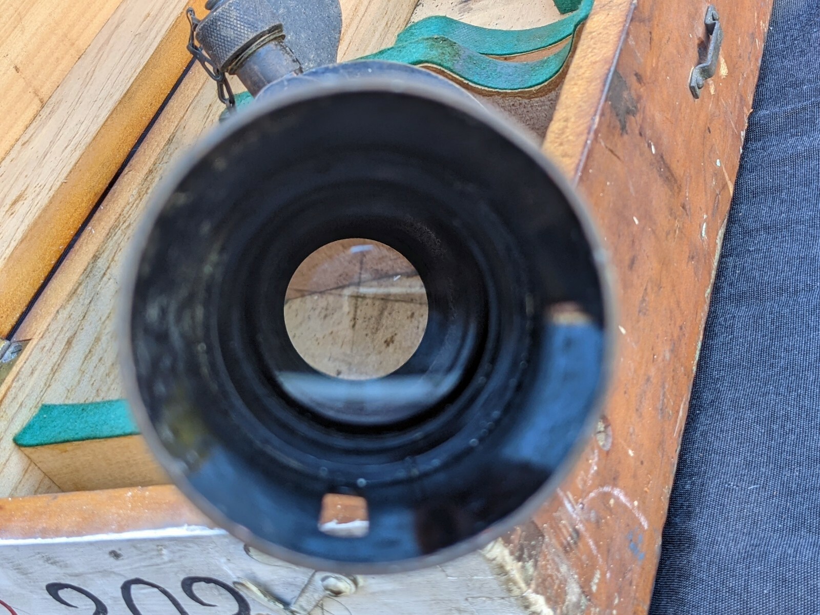 RAN Royal Australian Navy Gun Sighting Telescope GA100 British Optical Co #F