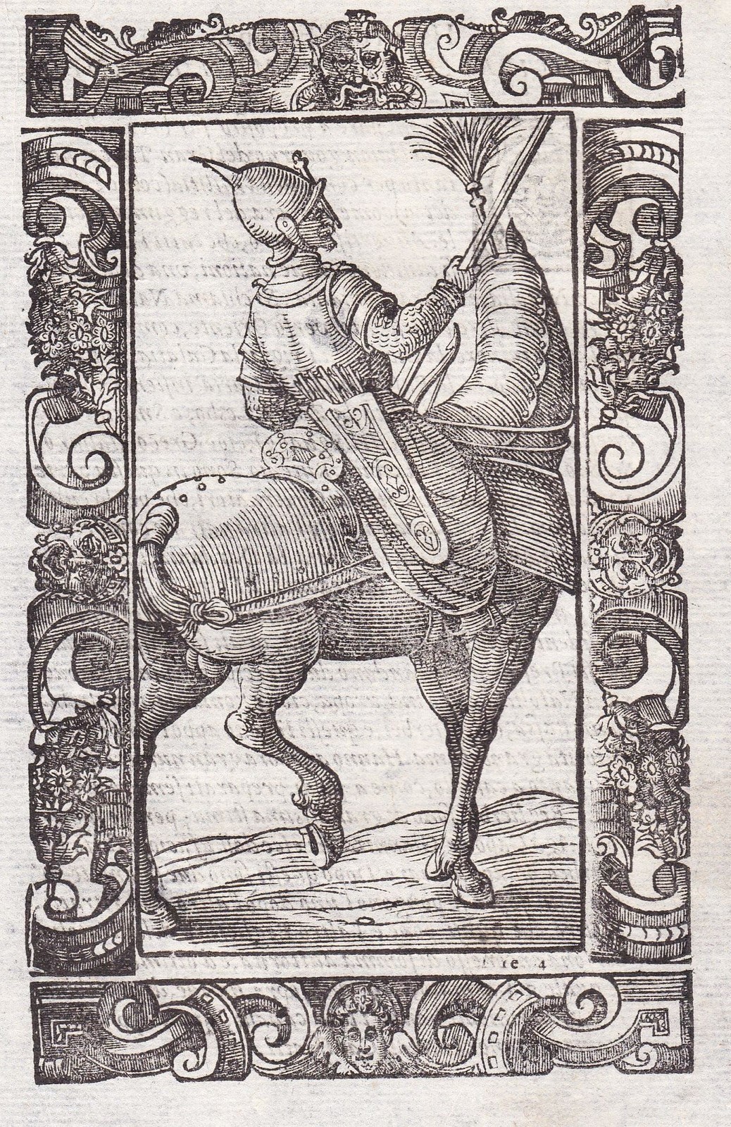 Beylerbey Ottoman Empire Turkey Costume Woodcut Vecellio 1590