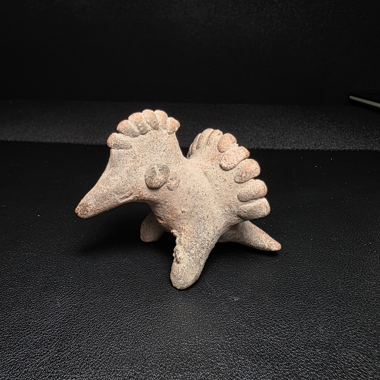 Pre-Columbian Colima Bird Pottery Whistle Reproduction