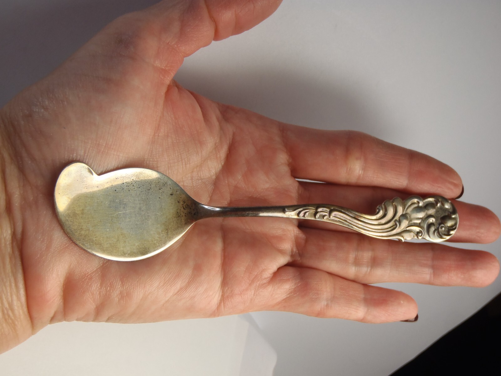 Antique Marquis by Frank M Whiting Sterling Silver JELLY SERVER ORIGINAL 5 1/4″