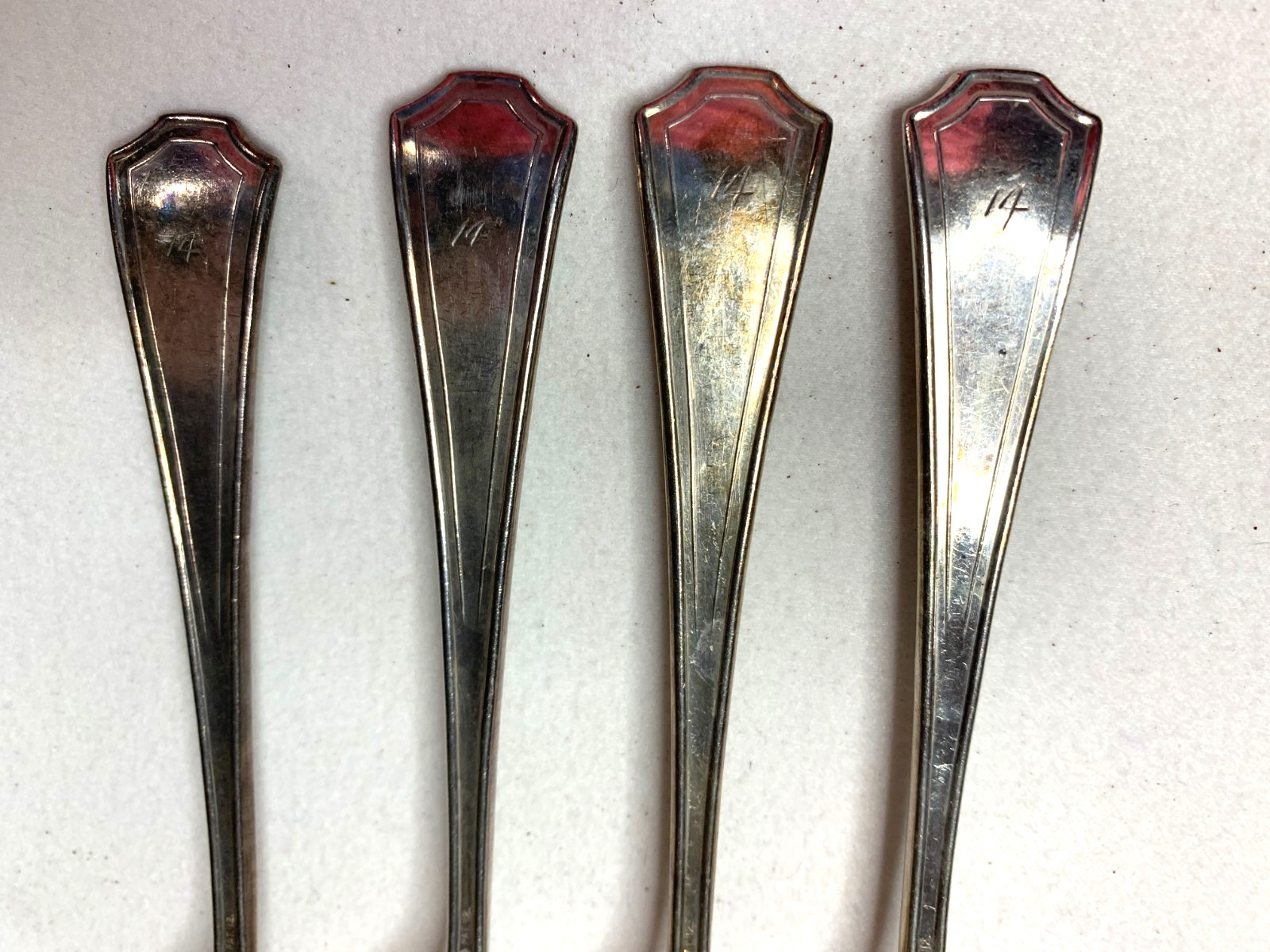 Silverplate Flatware Spoons Forks and Knives 18 pcs. for Jewelry Crafts & Art