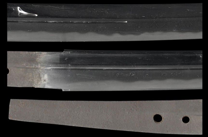 KATANA 刀 “ Mumei ” 無銘平鎮教 Japanese Real Sword 68.7cm Shirasaya Koshirae Muromachi