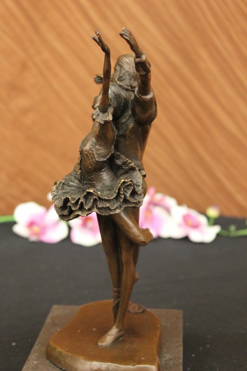 Dancing Lovers 12″ High Accent 100% Solid Bronze Sculpture Home Decoration decor