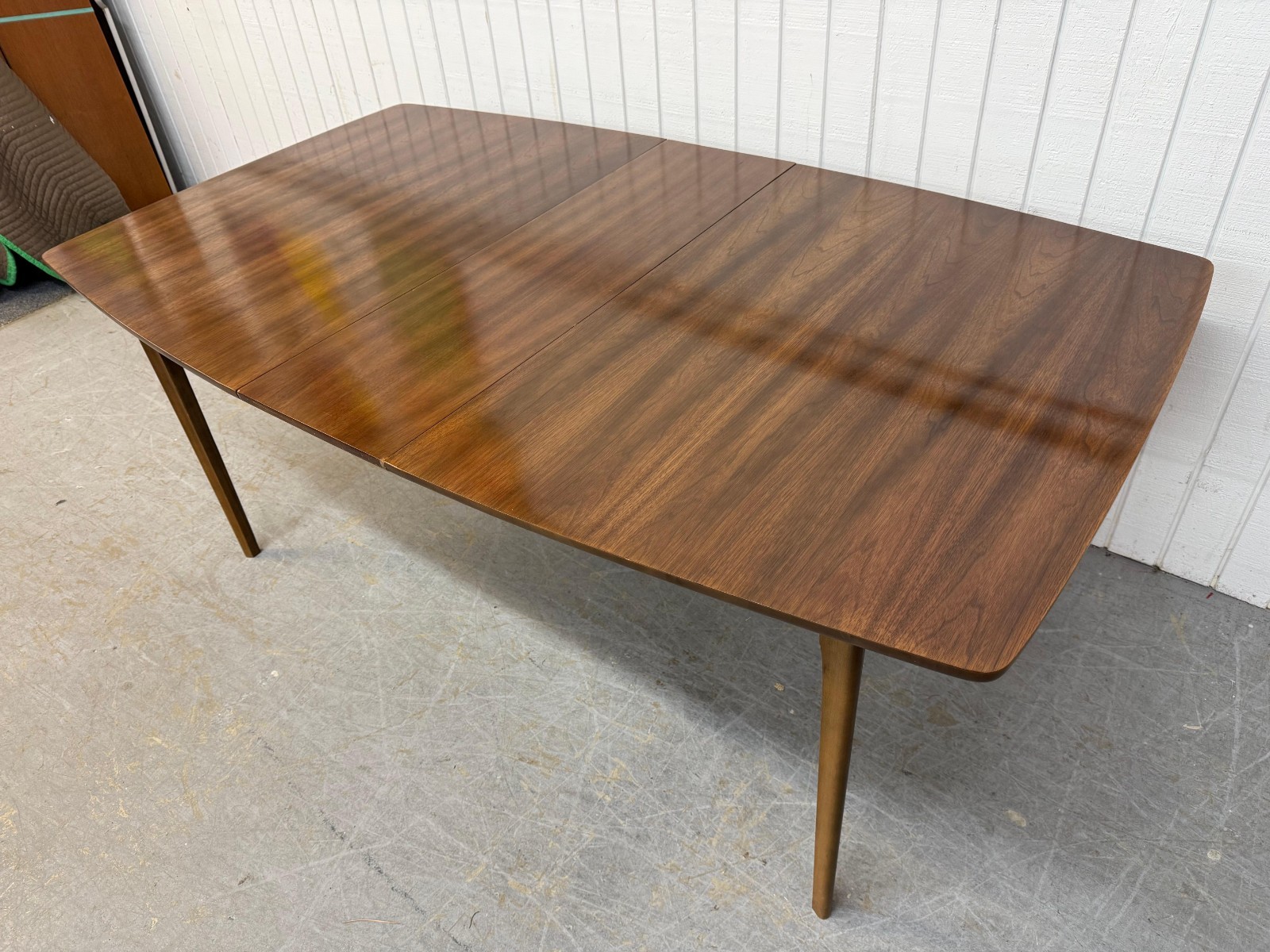 Mid-Century Modern Walnut Dining Table