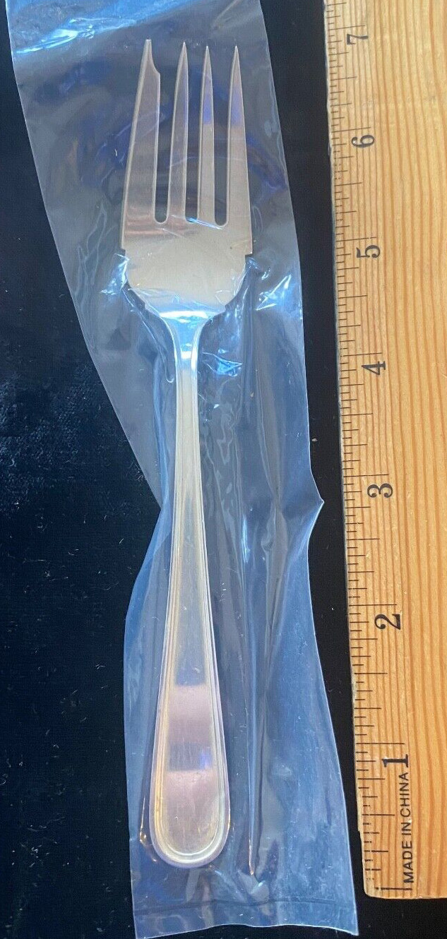 1 KIRK CALVERT STERLING SALAD FORK WITH 6 AV. MORE IN this pattern each