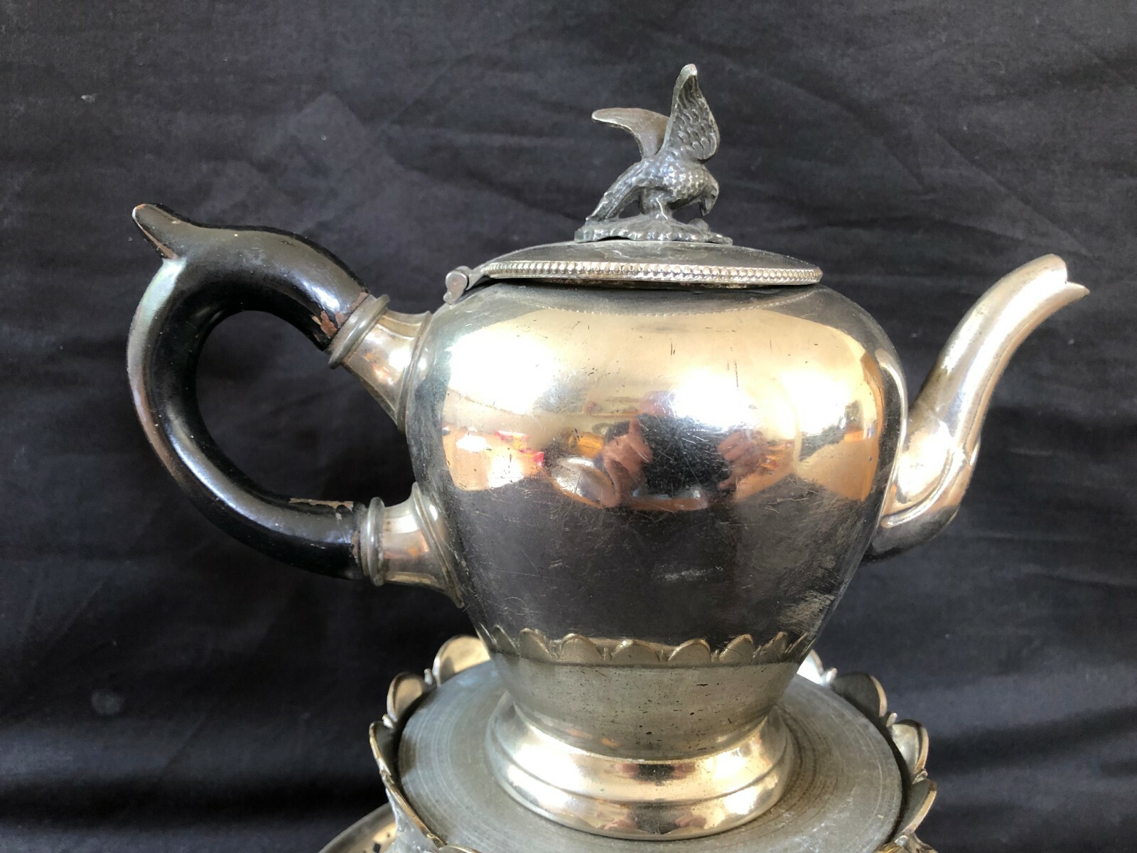 Art Nouveau German Gerhardi & Co Samowar Samovar Teapot Water heater with burner