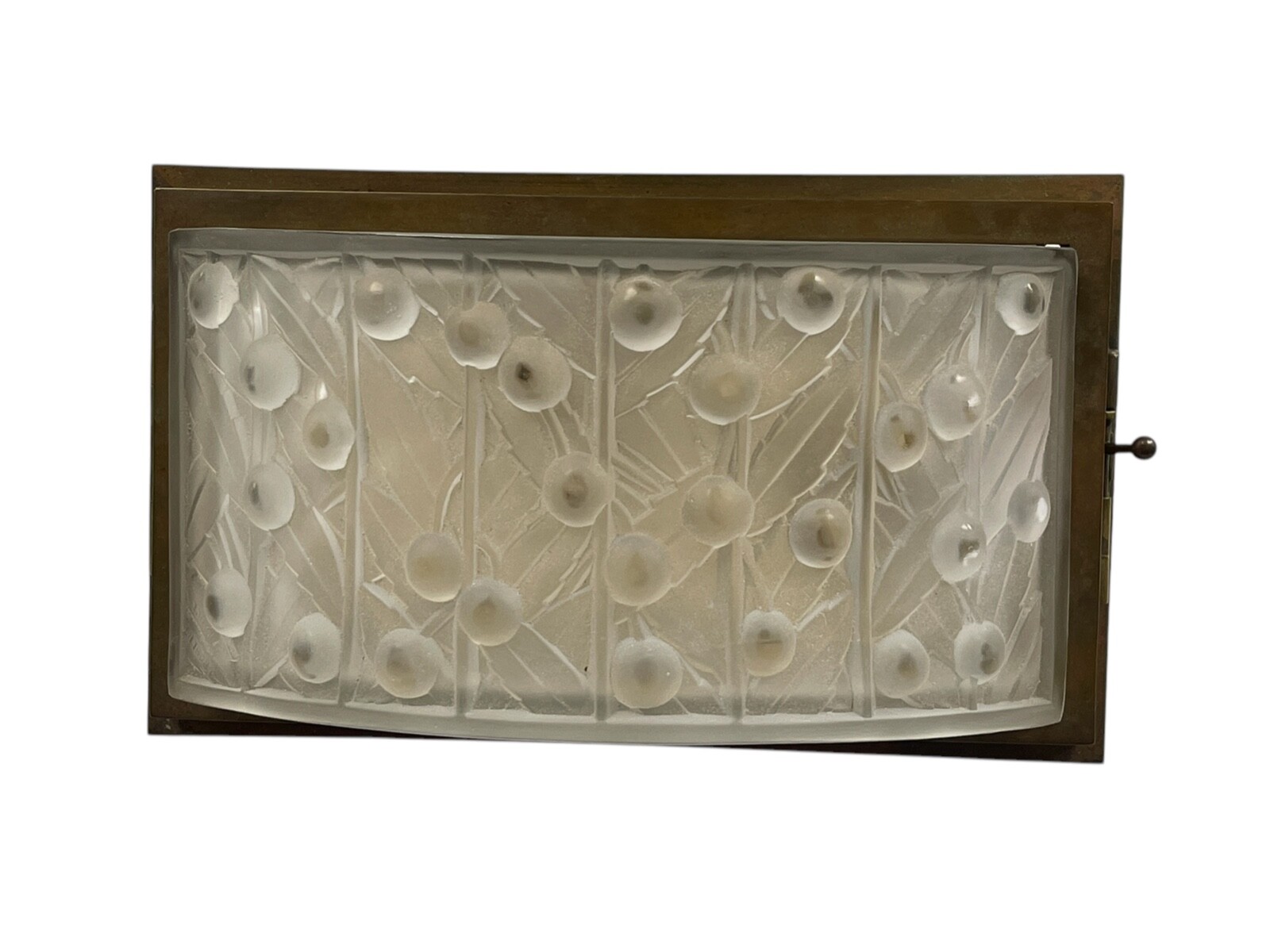 Vintage Signed Jean Gauthier EJG French Art Deco Wall Light Circa 1930 France