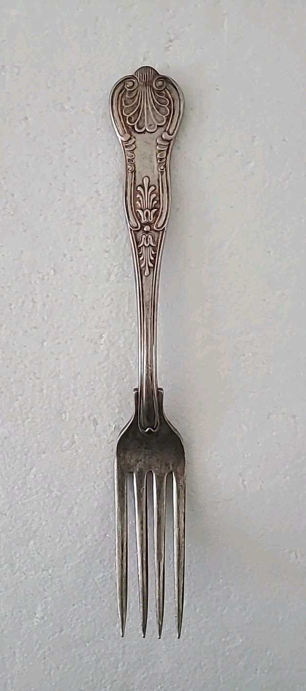 Silverplated U.S.N. Silver Dinner Fork (Vintage)